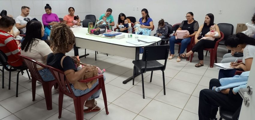 Introdu&ccedil;&atilde;o alimentar &eacute; tema de estudo no Grupo de Puericultura no Centro de Sa&uacute;de da Fam&iacute;lia Efapi