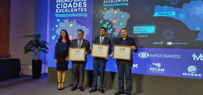 Sa&uacute;de de Chapec&oacute; &eacute; premiada como a melhor em SC