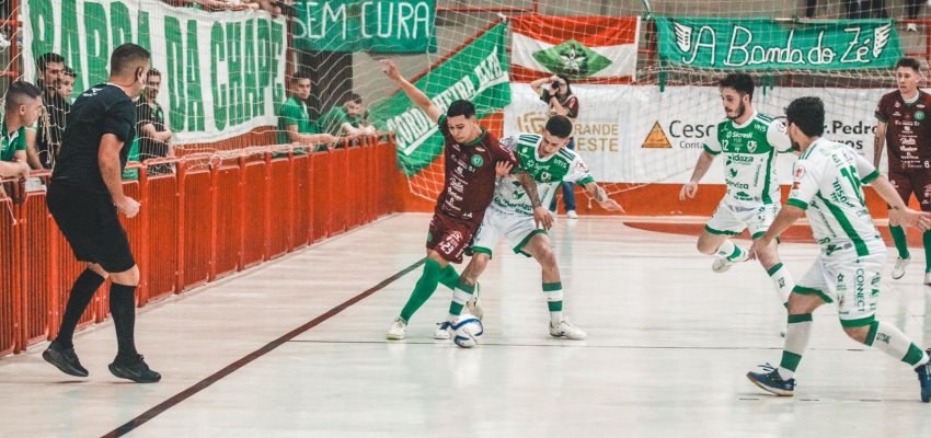 Prefeitura de Chapec&oacute;/Chapecoense Futsal/Unoesc aplica a maior goleada da S&eacute;rie Prata 2024