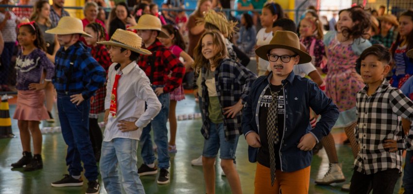 Festas Juninas acontecem ao longo do m&ecirc;s de junho na Rede Municipal de Ensino