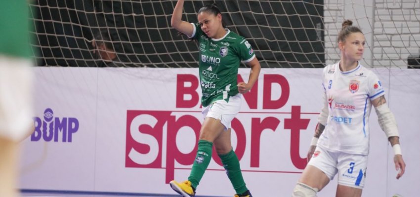 Prefeitura de Chapec&oacute;/Female Futsal/Unochapec&oacute; vence a segunda na Copa Mundo do Futsal