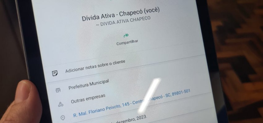 Secretaria de Fazenda de Chapec&oacute; utiliza WhatsApp para avisar contribuintes