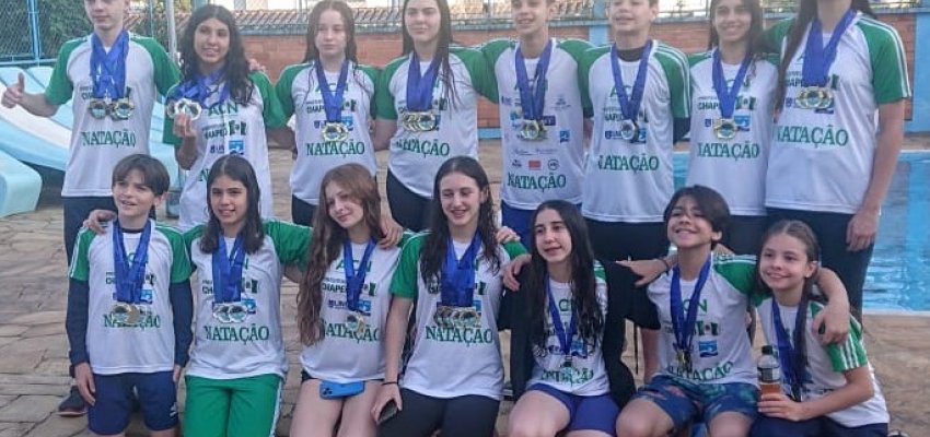NATA&Ccedil;&Atilde;O DA ACN CONQUISTA 44 MEDALHAS NO REGIONAL OESTE DA MODALIDADE