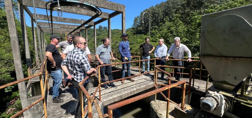 Comiss&atilde;o de Acompanhamento do processo de rompimento com a Casan visita estruturas