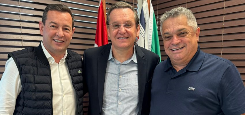 Prefeito João Rodrigues cumpre agendas com deputados e governador em Florianópolis