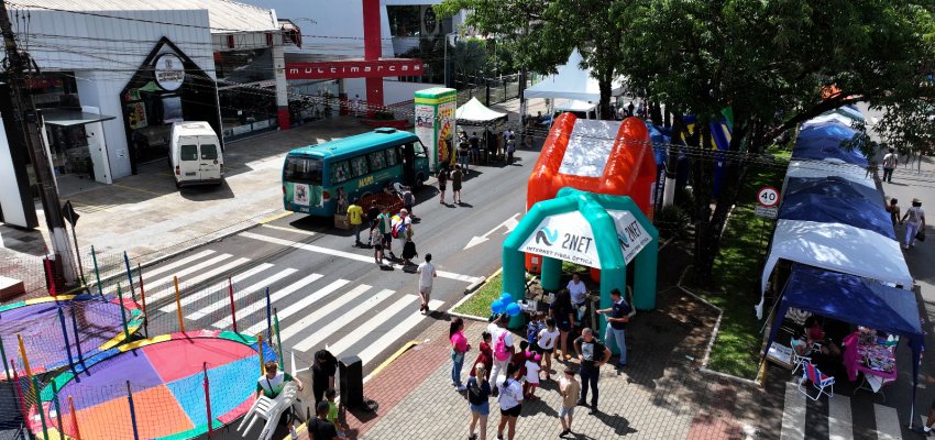 Cidade em Movimento reuniu mais de duas mil pessoas na Avenida Getúlio Vargas