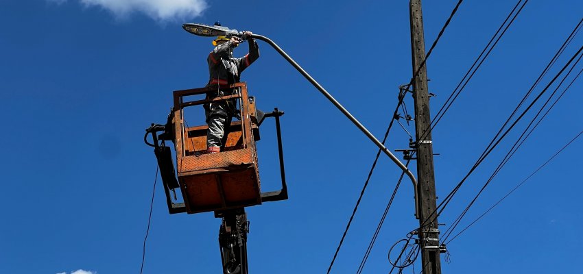 Prefeitura de Chapecó inicia a substituição da iluminação no acesso para a BR-282