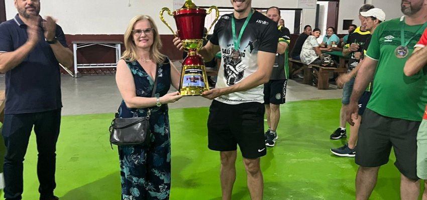 Marechal Bormann fica com o t&iacute;tulo do Municipal de Bocha