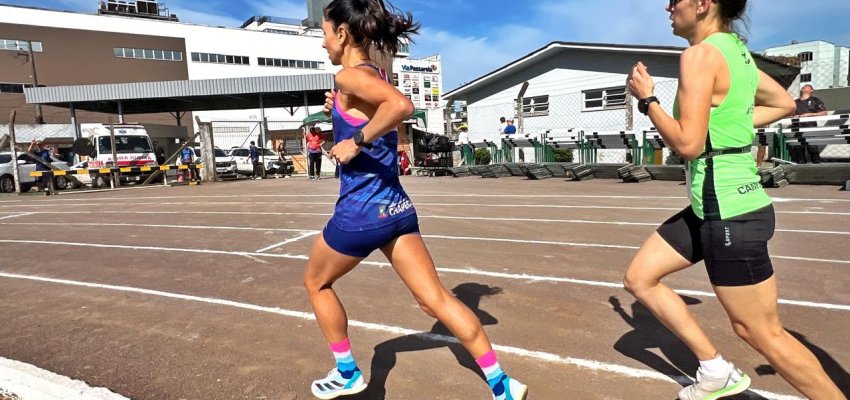 Primeira medalha de Chapecó nos JASC 2024 é no Atletismo