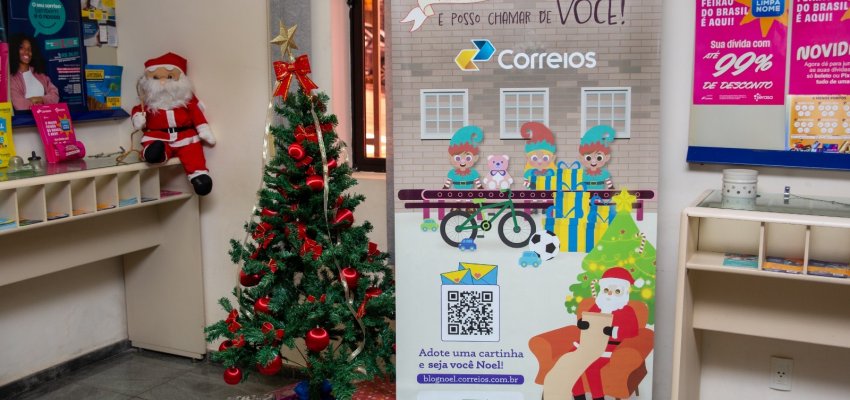 Campanha "Papai Noel dos Correios" encerra nesta semana 