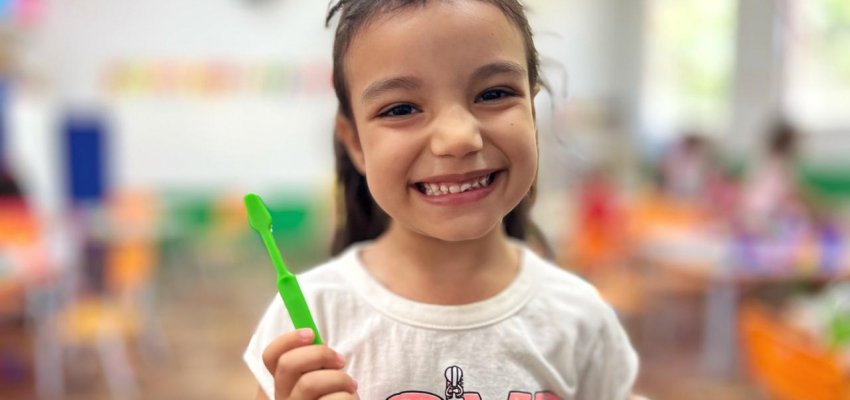 Equipes de sa&uacute;de bucal realizam 60 mil procedimentos coletivos com alunos em Chapec&oacute;