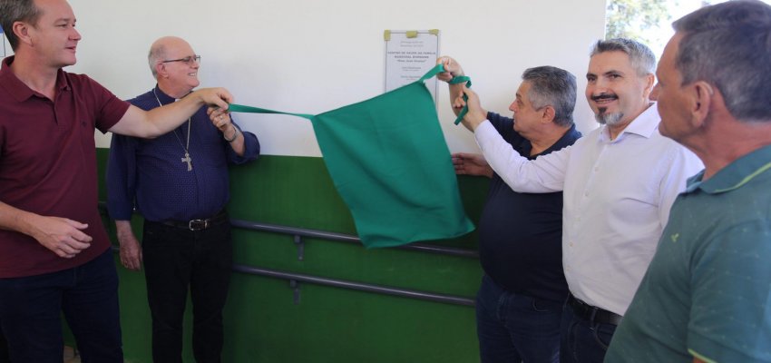 Inaugurada reforma da unidade de sa&uacute;de do Distrito de Marechal Bormann