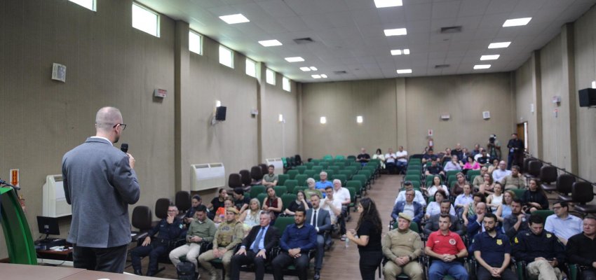 N&uacute;meros da Seguran&ccedil;a P&uacute;blica de Chapec&oacute; s&atilde;o compar&aacute;veis aos da Europa e Estados Unidos