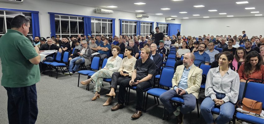 Realizada a audiência final da revisão do Plano Diretor de Chapecó