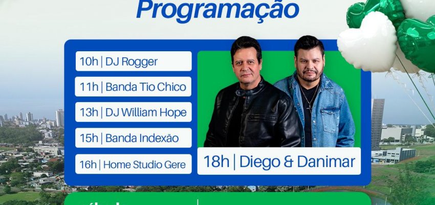 Parque Edir de Marco será inaugurado neste sábado com muitas atrações