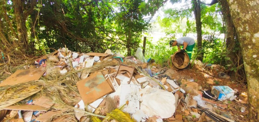 Prefeitura combate descarte clandestino e pede apoio da popula&ccedil;&atilde;o