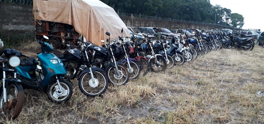 Secretaria de Segurança Pública informa sobre leilão de veículos apreendidos