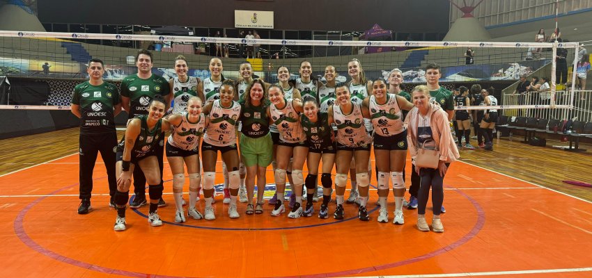 Prefeitura de Chapec&oacute;/ACV/Unoesc recebe o ASA Alum&iacute;nio Louveira pela Superliga B