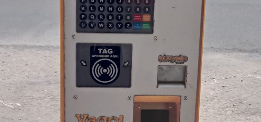 Comunicado sobre os créditos do estacionamento rotativo