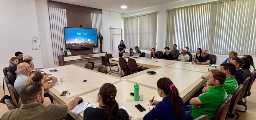 Diagn&oacute;stico do Plano de Res&iacute;duos S&oacute;lidos de Chapec&oacute; &eacute; apresentado na Prefeitura