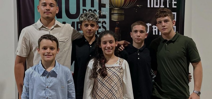 Judocas recebem homenagem da Federa&ccedil;&atilde;o Catarinense de Jud&ocirc; no Parque da Uva, em Videira