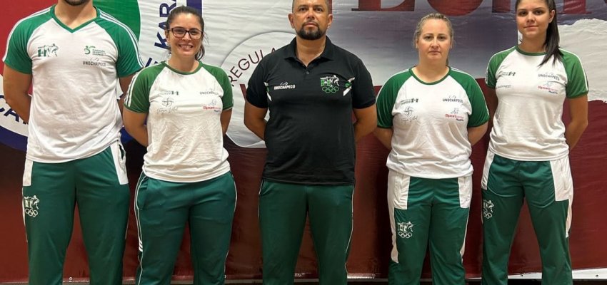 T&eacute;cnicos do Karat&ecirc; de Chapec&oacute; s&atilde;o credenciados na Federa&ccedil;&atilde;o Catarinense