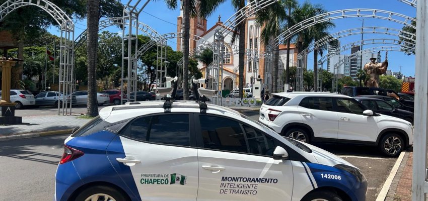 Sistema de estacionamento rotativo de Chapecó começa a funcionar na segunda-feira