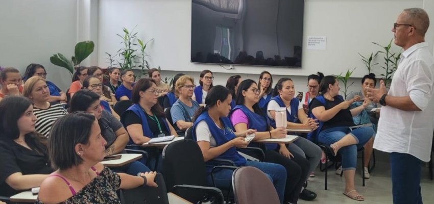 Chapec&oacute; promove capacita&ccedil;&atilde;o sobre o Programa Bolsa Fam&iacute;lia para Agentes Comunit&aacute;rios de Sa&uacute;de