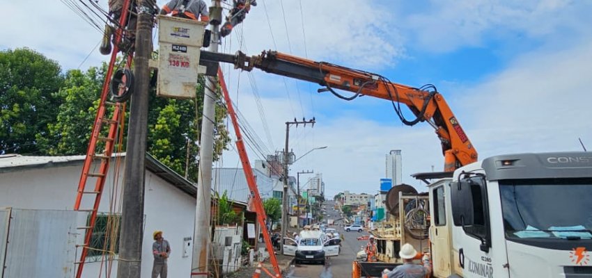 Seguem obras de alargamento da Rua Borges de Medeiros
