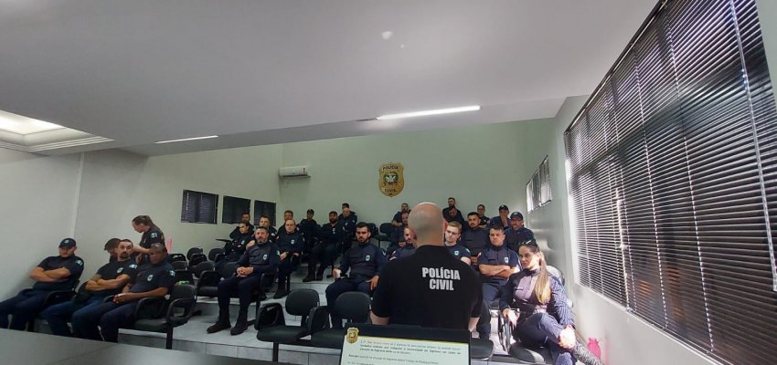 Equipes da Guarda Municipal realizam capacitação