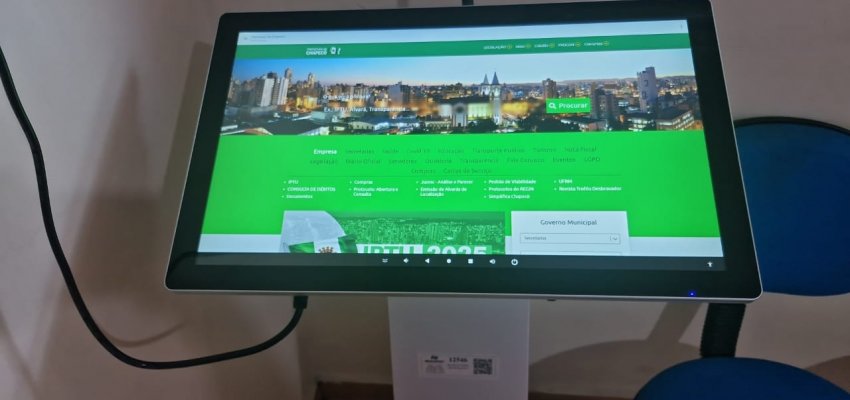 Superintend&ecirc;ncia do Bormann amplia servi&ccedil;os com totens de autoatendimento 