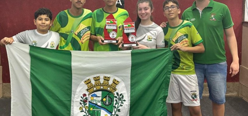 Bocha Juvenil de Chapec&oacute; conquista bons resultados no Estadual