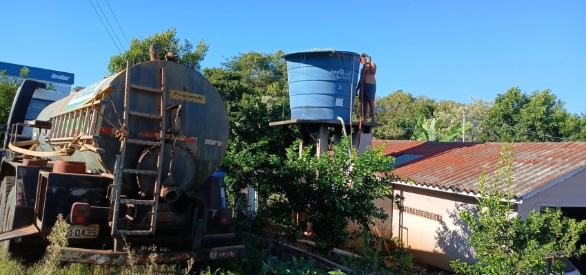 Prefeitura de Chapecó vai ampliar transporte de água no interior