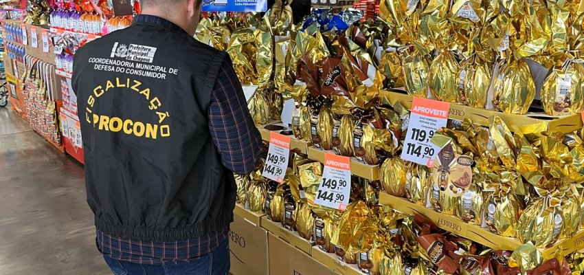 Procon de Chapec&oacute; constata grandes diferen&ccedil;as de pre&ccedil;os nos ovos de p&aacute;scoa 