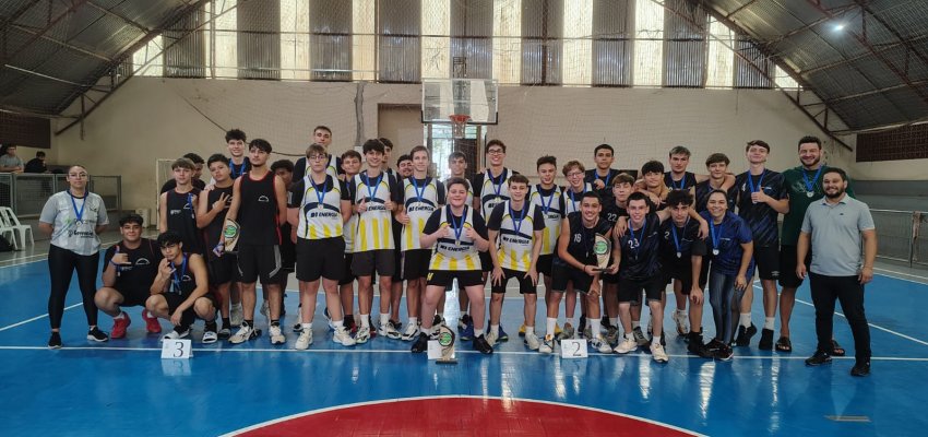Definidos campe&otilde;es do Basquete 15 a 17 anos da fase municipal do JESC