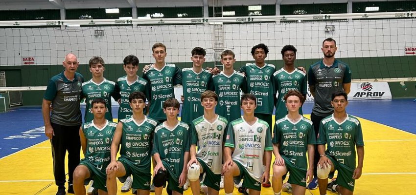 Chapec&oacute; &eacute; campe&atilde; da Liga Oeste de Voleibol masculino