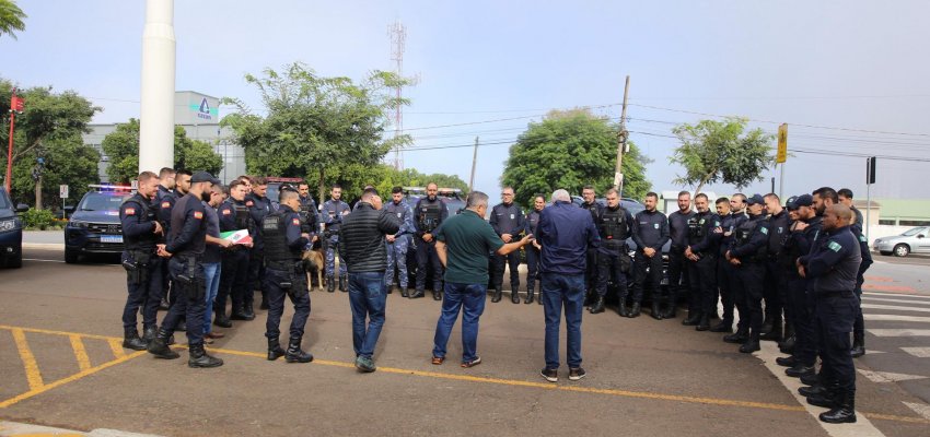 Prefeito sanciona lei que cria a Pol&iacute;cia Municipal