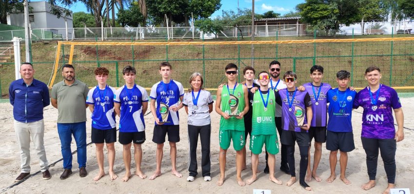 V&ocirc;lei de Praia define campe&otilde;es do JESC 15 a 17 anos e encerra fase municipal