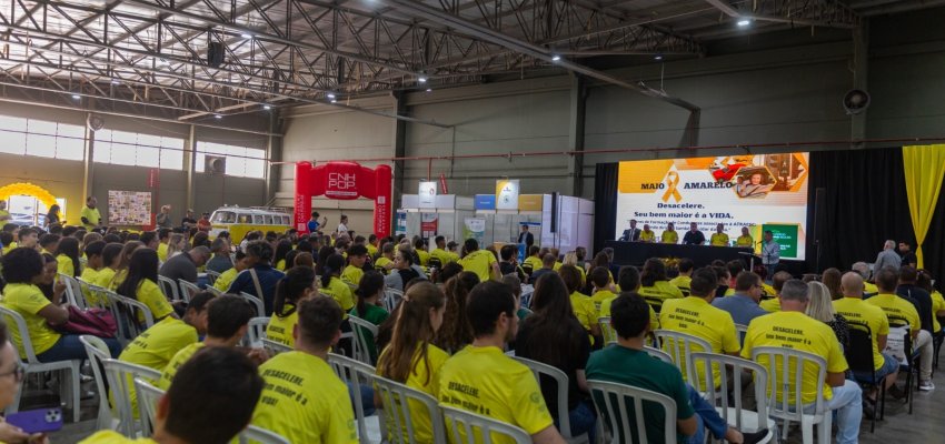 Evento estadual sobre conscientiza&ccedil;&atilde;o no tr&acirc;nsito &eacute; aberto em Chapec&oacute;