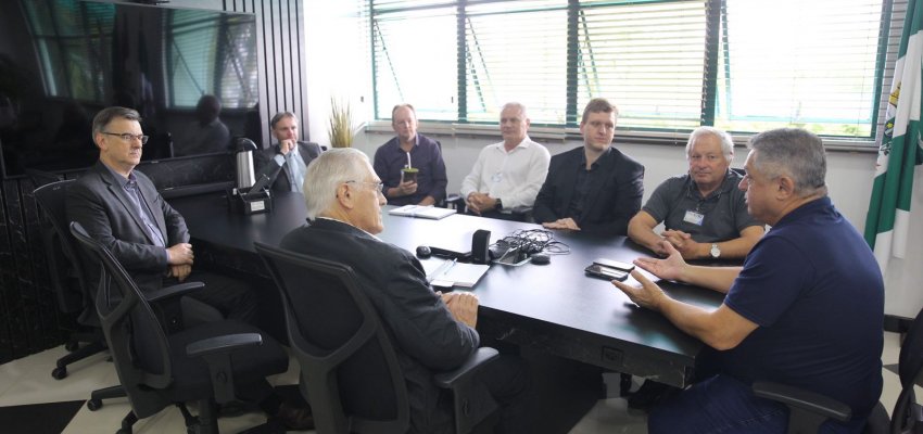 Diretoria do HRO apresenta projetos para a Administra&ccedil;&atilde;o Municipal de Chapec&oacute;