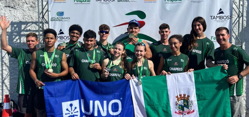 Atletismo Chapecoense conquista medalhas no Estadual