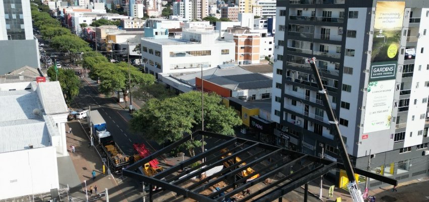Avenida Get&uacute;lio Vargas ser&aacute; fechada neste s&aacute;bado para obras do Boulevard