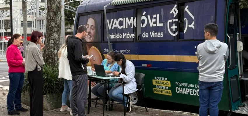 Vacim&oacute;vel estar&aacute; na pra&ccedil;a Coronel Bertaso durante a semana