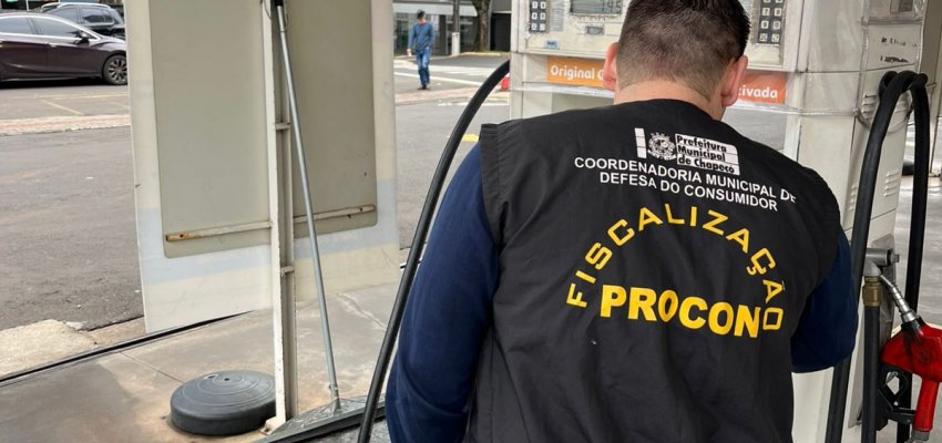 Procon de Chapecó monitora preço dos combustíveis