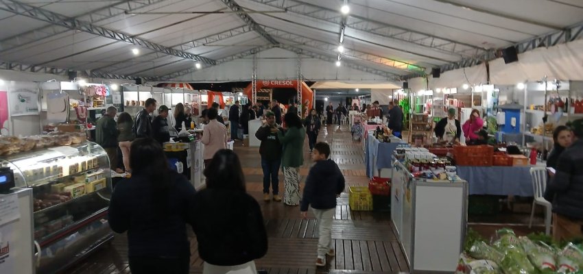 Mais de 30 mil pessoas visitaram a 1ª Feira Sabor Colonial em Chapecó