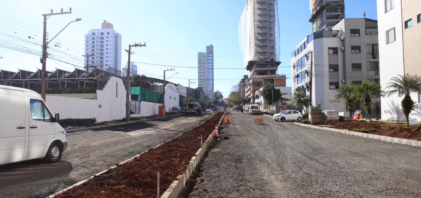 Prefeitura de Chapec&oacute; investe mais de R$ 20 milh&otilde;es em obras de Mobilidade Urbana 