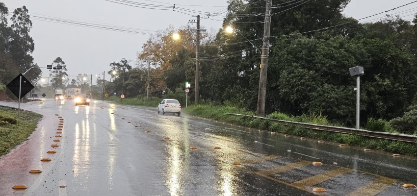 Reinstaladas lombadas eletr&ocirc;nica no Contorno Oeste 