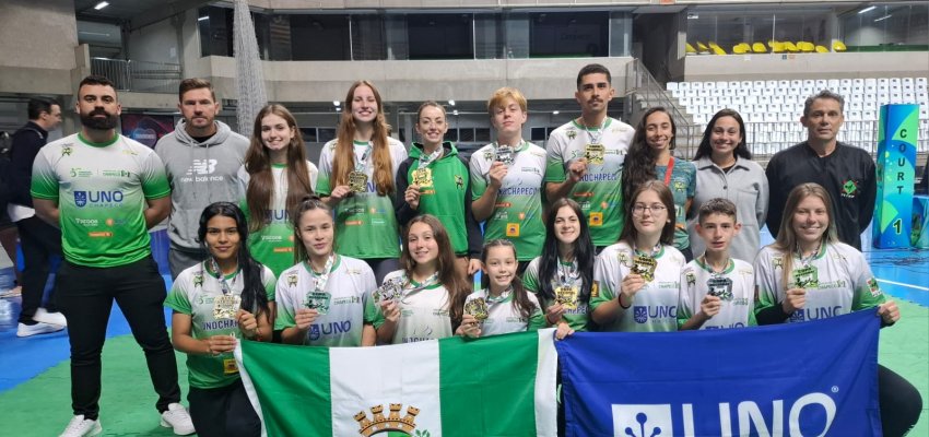 Equipe de Taekwondo de Chapec&oacute; se destaca na Copa Regional Sul