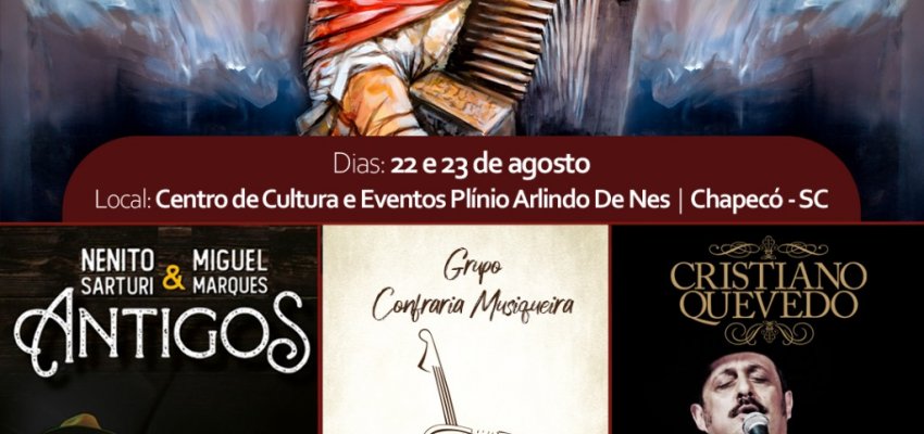 Chapecó recebe a 2ª edição do Balseiros da Canção Nativa