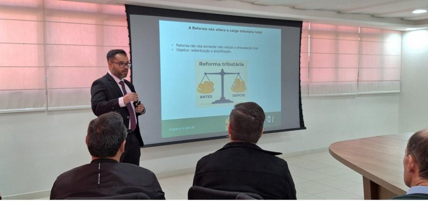 Auditor da Prefeitura de Chapecó é uma das referências da CNM sobre Reforma Tributária 